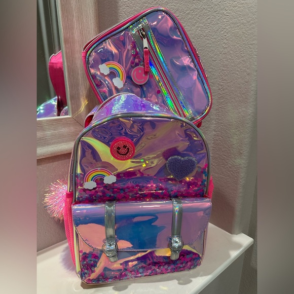 Children’s Place - Pink Confetti Backpack and Lunchbox Set - Picture 13 of 15